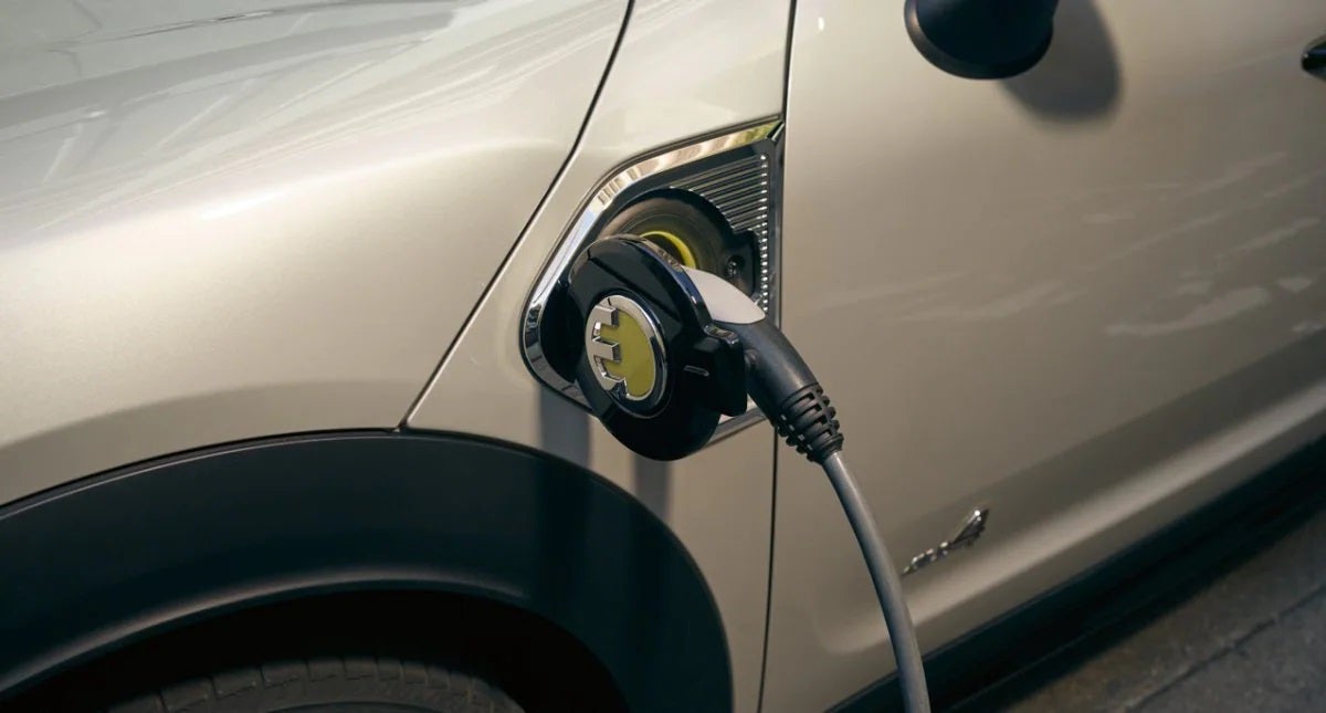 The MINI Cooper SE Countryman PHEV charging. MINIDemo3 in Derwood MD